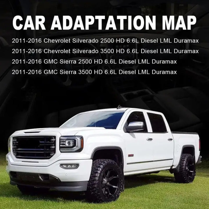 9PHX 2011-2016 6.6L Duramax LML CCV PCV Reroute Engine Ventilation Kit