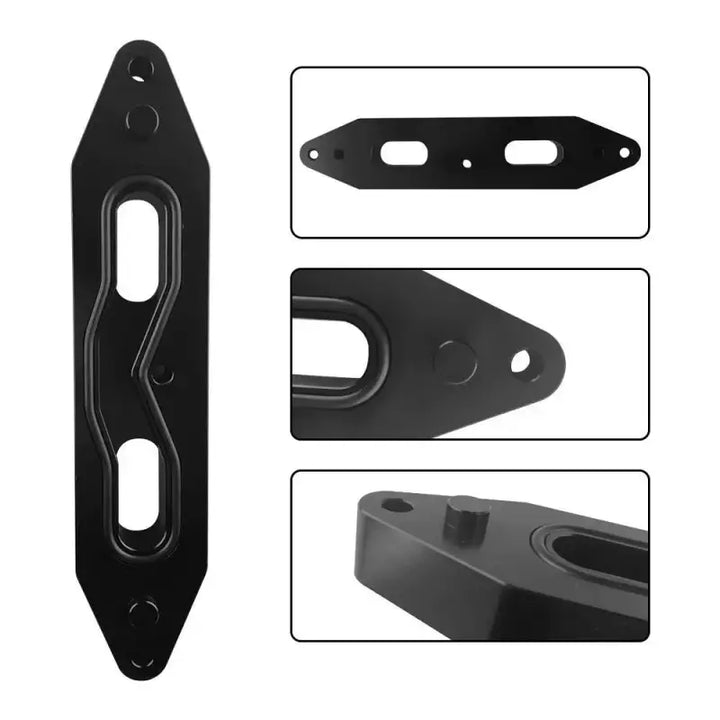 9PHX 2011-2019 Powerstroke 6.7L EGR Delete Kit w/Coolant Bypass Black for Ford F250 F350 F450 F550