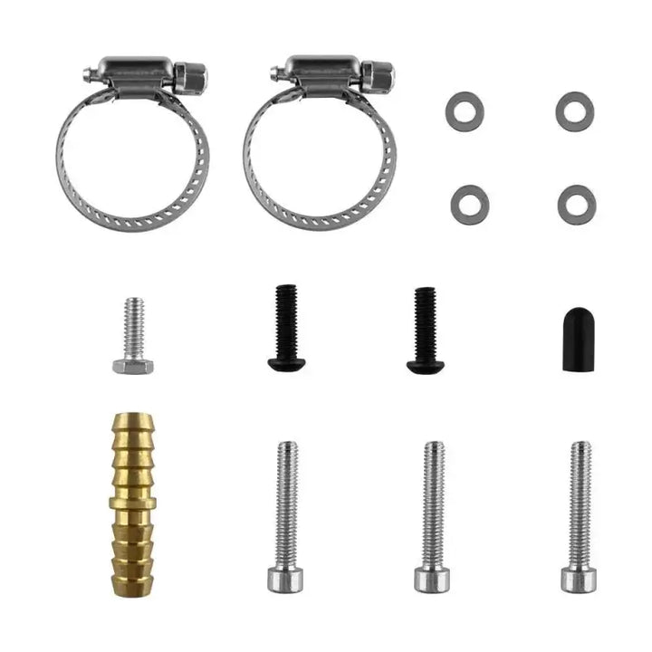 9PHX 2011-2019 Powerstroke 6.7L EGR Delete Kit w/Coolant Bypass Black for Ford F250 F350 F450 F550
