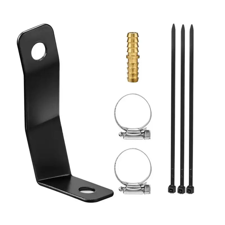 9PHX 2011-2019 Powerstroke 6.7L EGR Delete Kit w/Coolant Bypass Black for Ford F250 F350 F450 F550