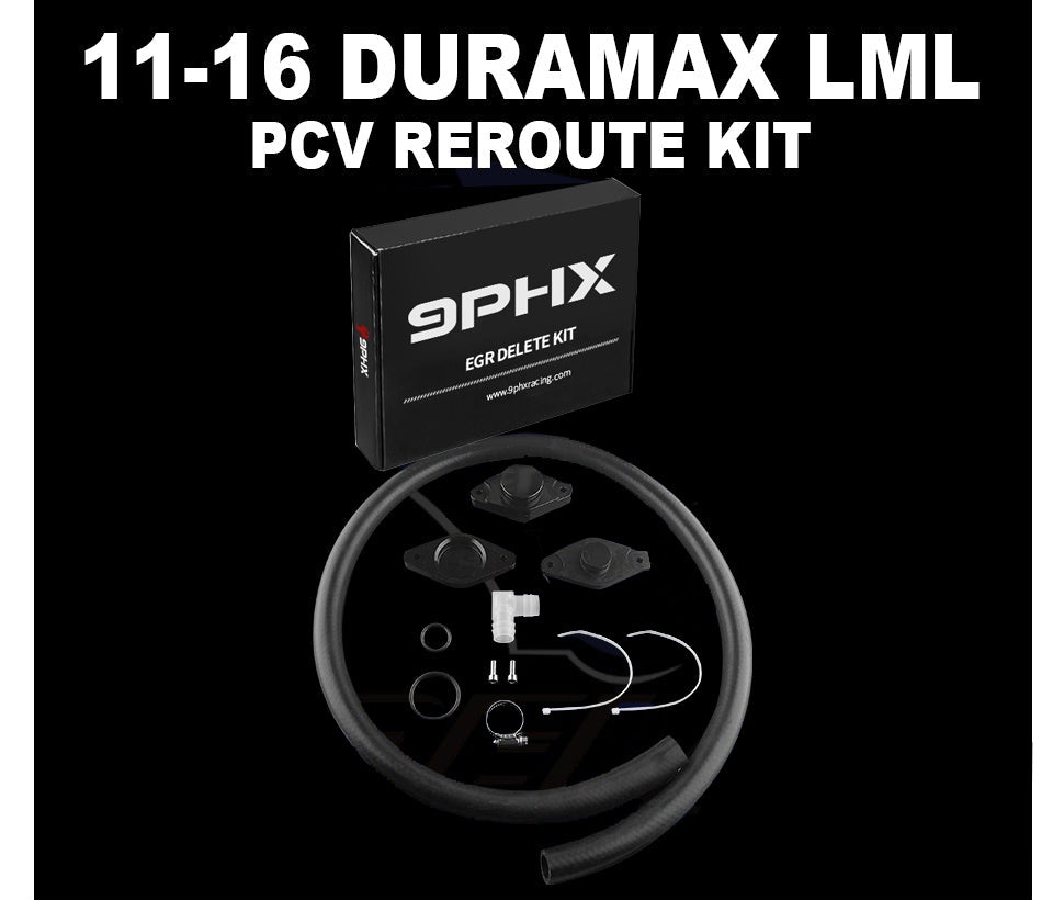 2011 2016 LML Duramax CCV PCV Delete Kit for GMC Chevrolet