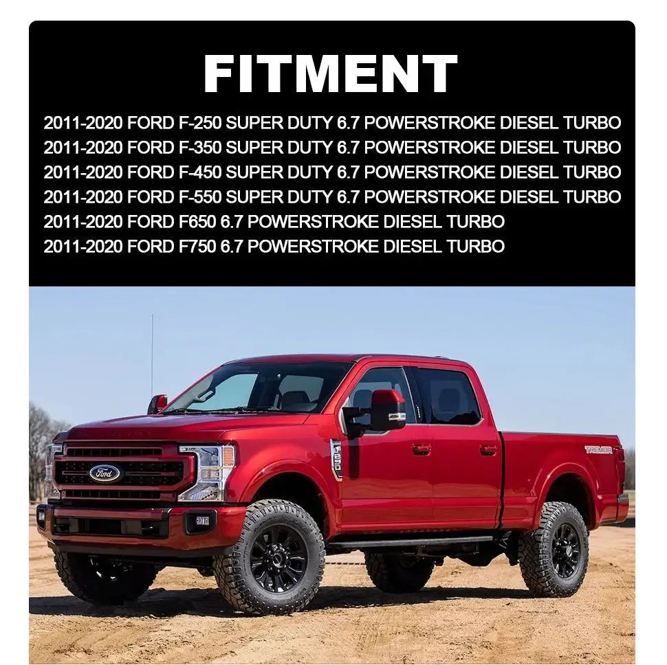 2011 2024 Powerstroke 6.7L CCV PCV Delete Kit for Ford F250 F350 F450 F550