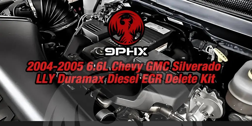 2004 2005 LLY Duramax EGR Delete Kit With High Flow Intake for GMC Chevy Chevrolet