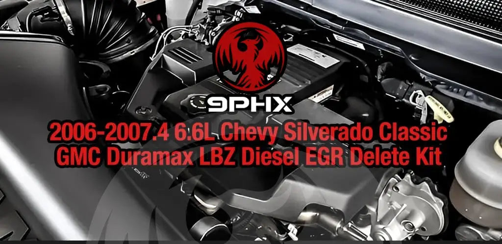 2006 2007 LBZ Duramax EGR Delete Kit with High Flow Intake Elbow for GMC Chevrolet