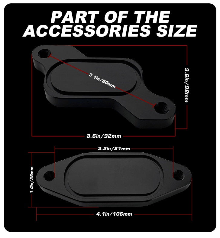 2006 2007 LBZ Duramax EGR Delete Kit for GMC Chevrolet