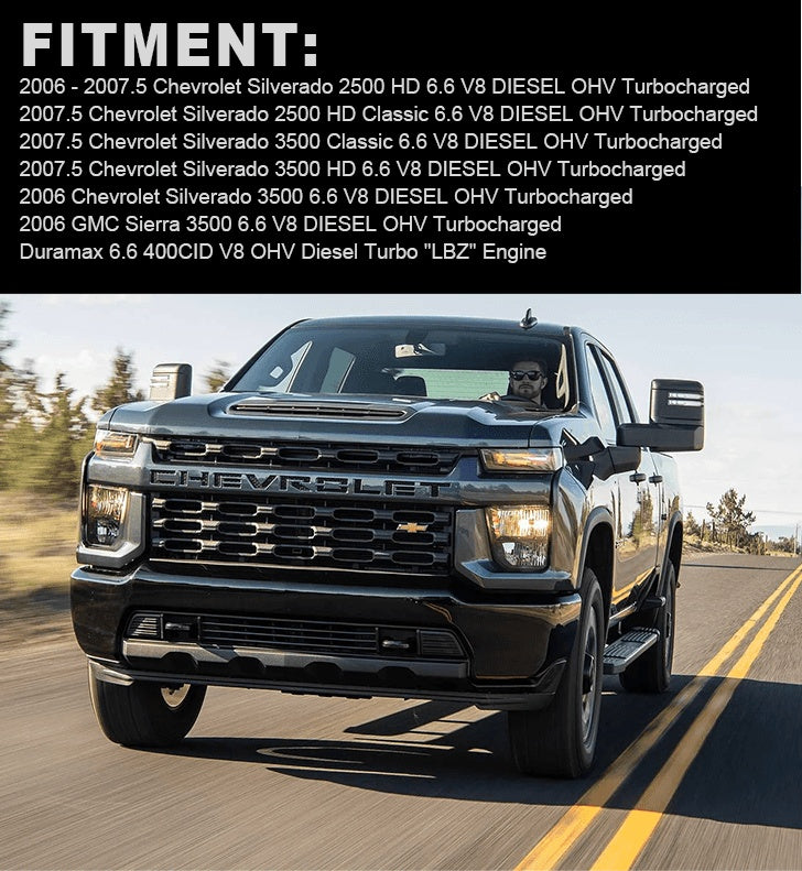 2006 2007 LBZ Duramax EGR Delete Kit for GMC Chevrolet