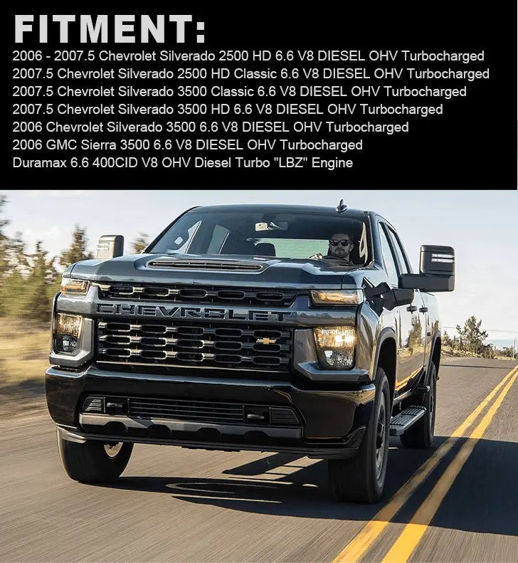 2006 2007 LBZ Duramax EGR Delete Kit for GMC Chevrolet
