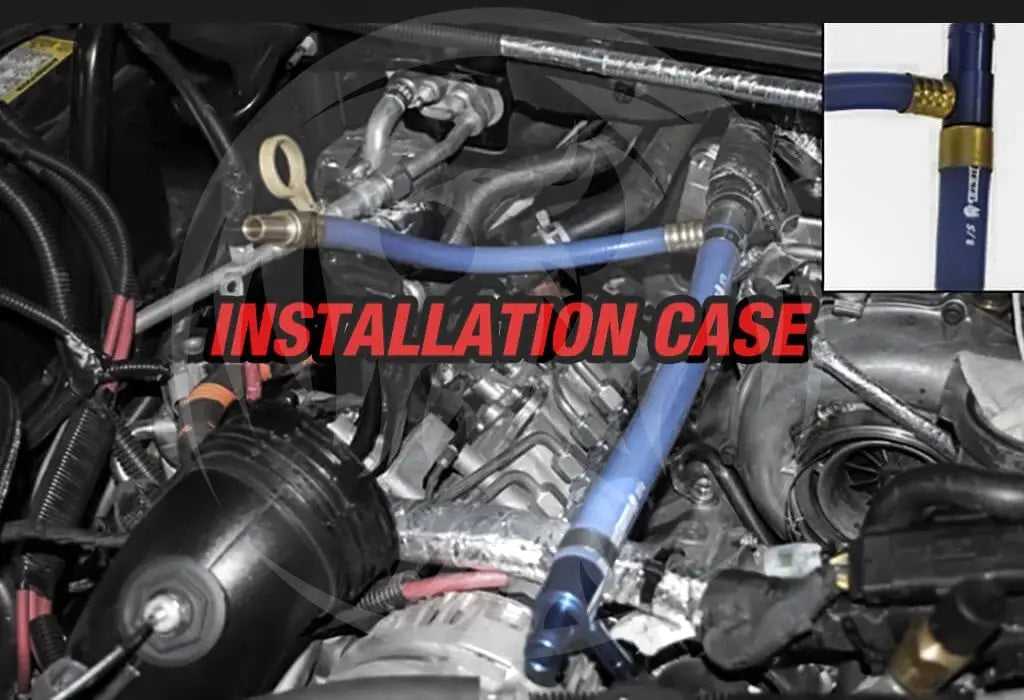 2011 2016 LML Duramax EGR Valve Cooler Delete Kit Black Off Plate for GMC Chevrolet