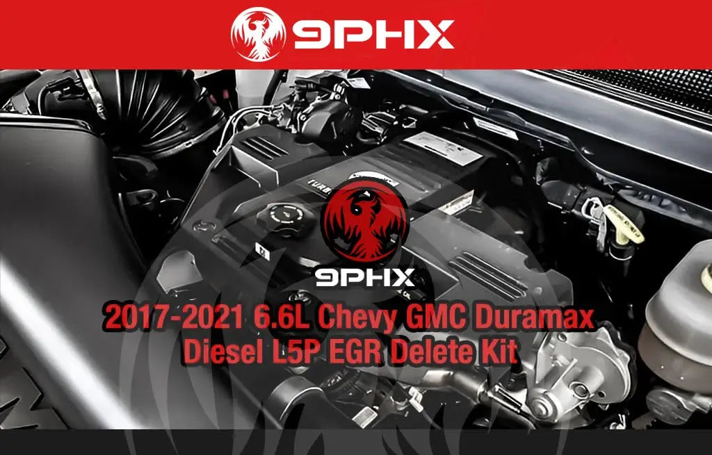 2017 2024 L5P Duramax EGR Valve Cooler Delete Kit for Chevy GMC