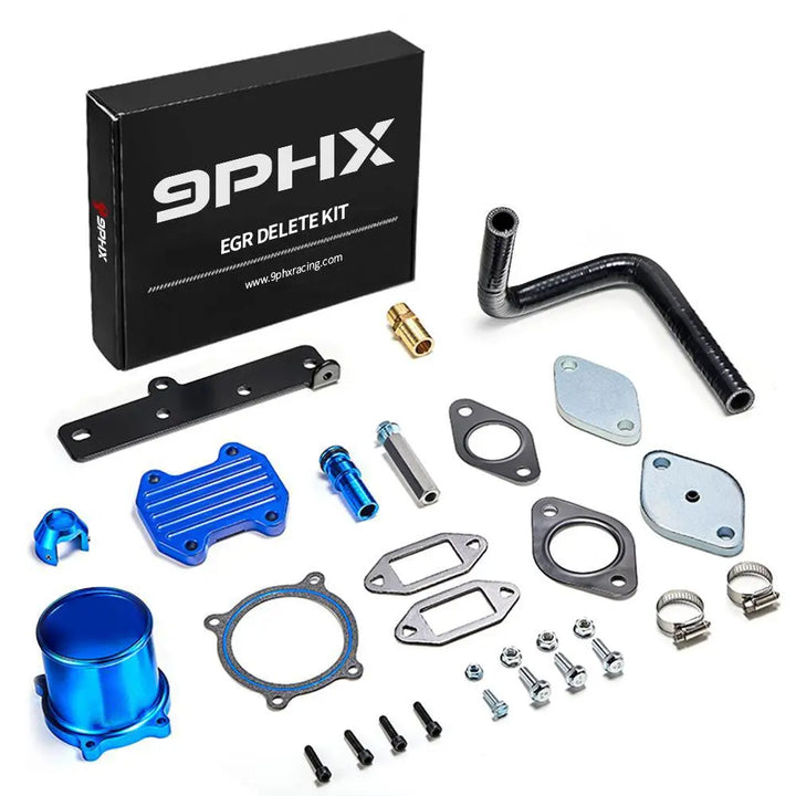 9PHX 2013-2018 Cummins 6.7L EGR Plate Cooler & Throttle Valve Delete Kit for Dodge Ram 2500 3500 4500 5500