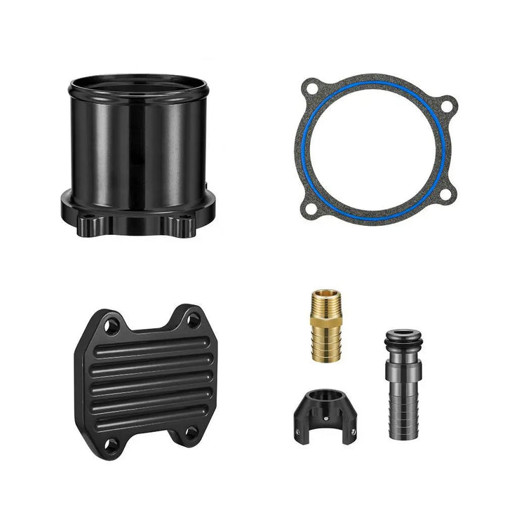 9PHX 2013-2018 Cummins 6.7L EGR Plate Cooler & Throttle Valve Delete Kit for Dodge Ram 2500 3500 4500 5500