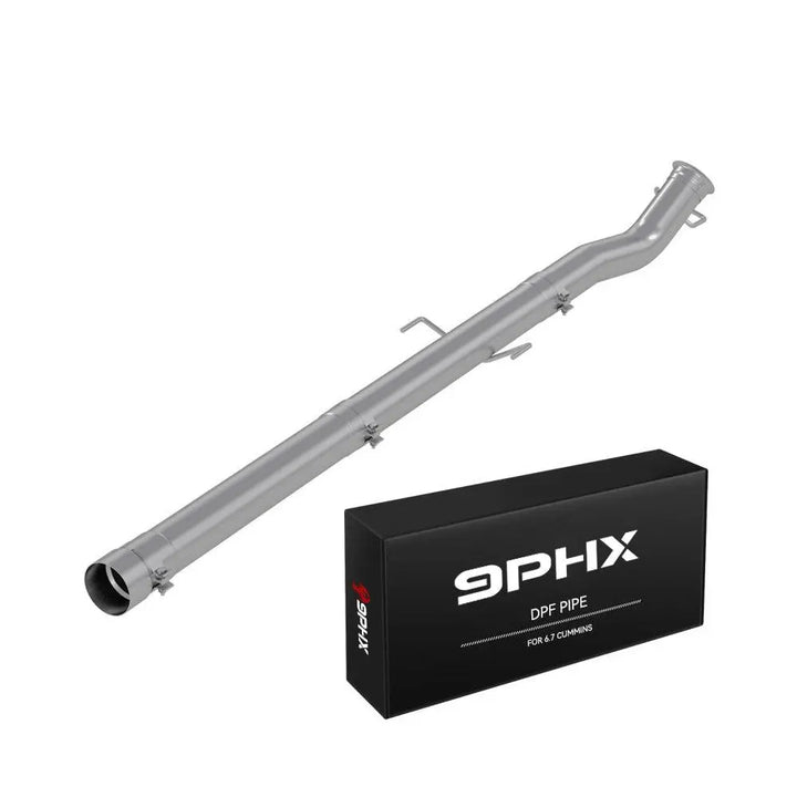 9PHX 2019-2021 Cummins 6.7L 4 Inch DPF & Cat Delete Pipe For Dodge Ram 2500 3500