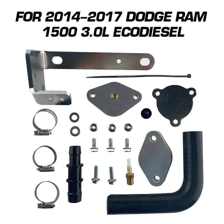 9PHX 2014-2017 EcoDiesel 3.0L EGR Valve & Cooler Delete Kit for Dodge Ram 1500
